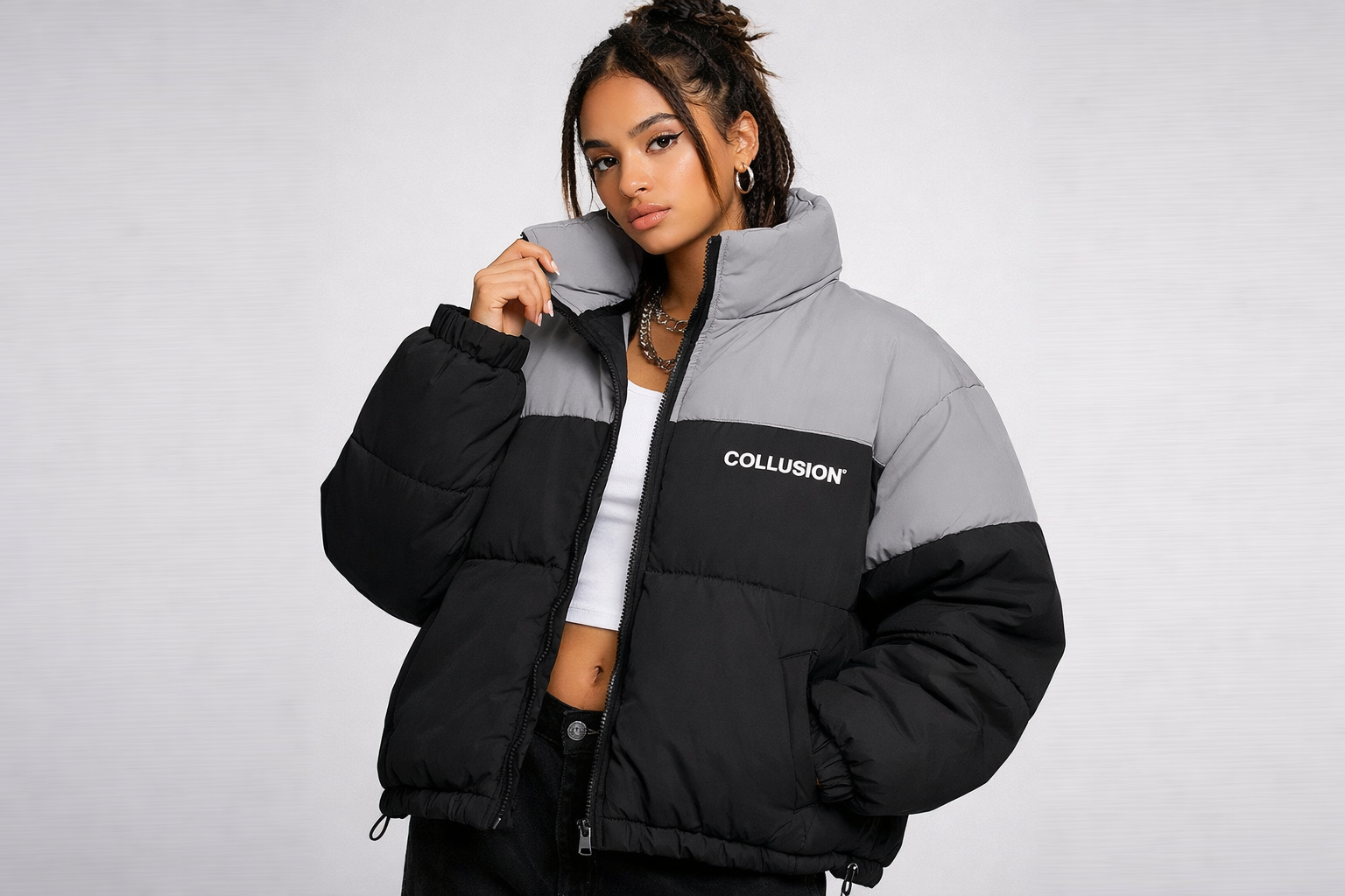 marque veste Collusion