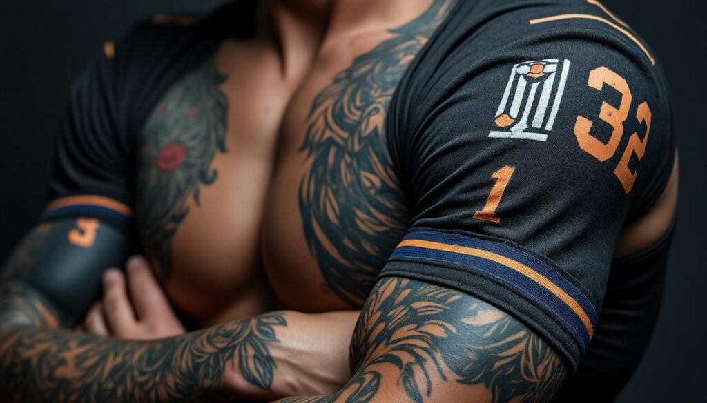 découvrez notre sélection des meilleurs designs de tatouage maillot de foot pour les vrais fans ! que vous soyez passionné par votre équipe favorite ou simplement admirateur du beau football, trouvez l'inspiration pour votre prochain tatouage. explorez des motifs uniques, significatifs et esthétiques qui reflètent votre amour du sport.