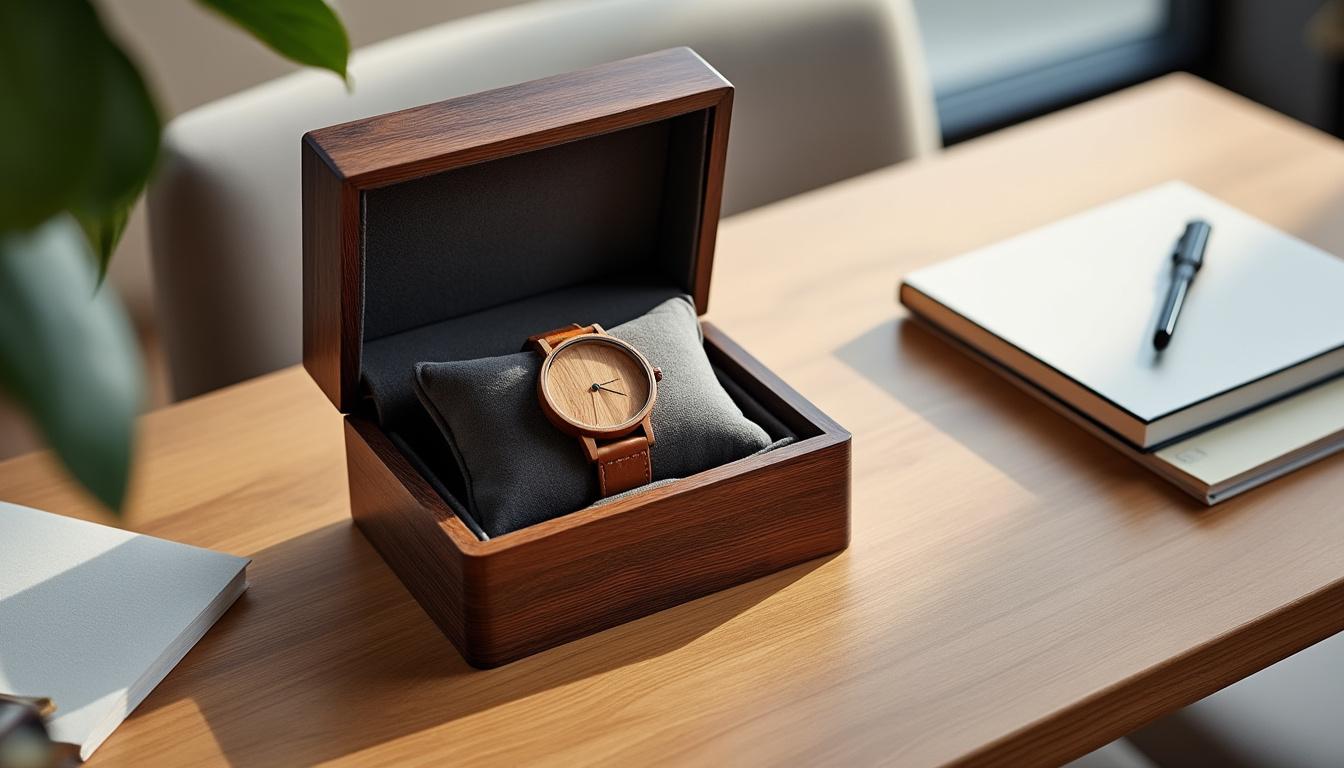 découvrez les tendances de 2025 pour les coffrets cadeaux en bois. offrez un cadeau unique avec un design naturel et élégant, tout en profitant d'une livraison rapide. idéal pour toutes les occasions, ces montres en bois allient style et originalité. ne manquez pas ces nouveautés incontournables!