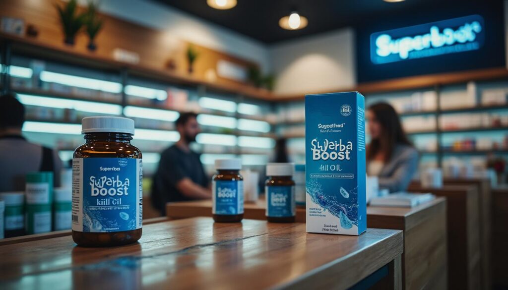 découvrez où acheter l'huile de krill superba boost dans les pharmacies à proximité de chez vous. profitez de ses bienfaits pour votre santé et trouvez facilement le point de vente idéal.