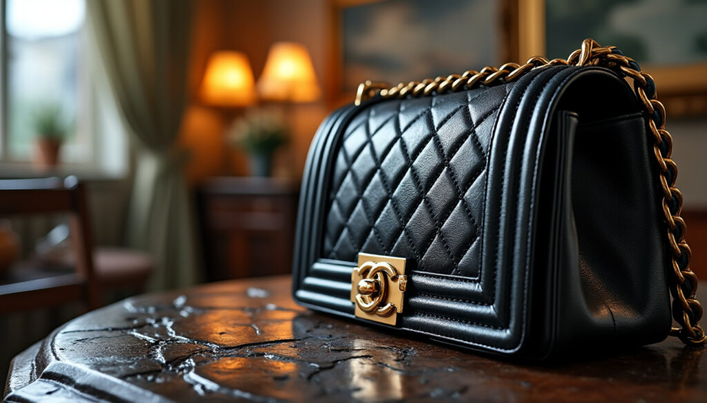 découvrez l'histoire fascinante du boy bag de chanel, un sac emblématique né de l'imagination de karl lagerfeld, qui a su allier audace, modernité et héritage de la maison chanel dans un accessoire devenu incontournable.