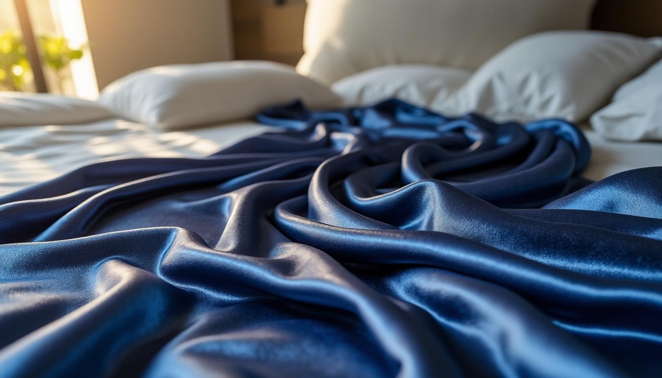 découvrez comment choisir la taille idéale pour votre tenue de nuit en satin fendu afin d'allier confort et élégance tout au long de la nuit.