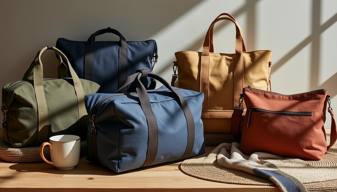 découvrez les différents styles de sacs en toile canvas épaisse, alliant robustesse et esthétique, parfaits pour un usage quotidien ou des sorties décontractées.