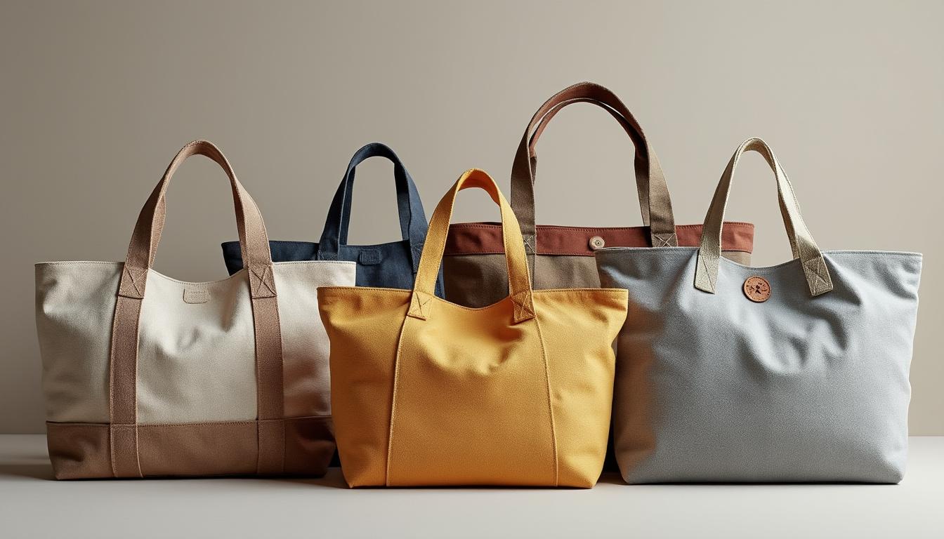 découvrez les différents styles de sacs en toile canvas épaisse, alliant robustesse et élégance pour un usage quotidien ou des occasions spéciales.