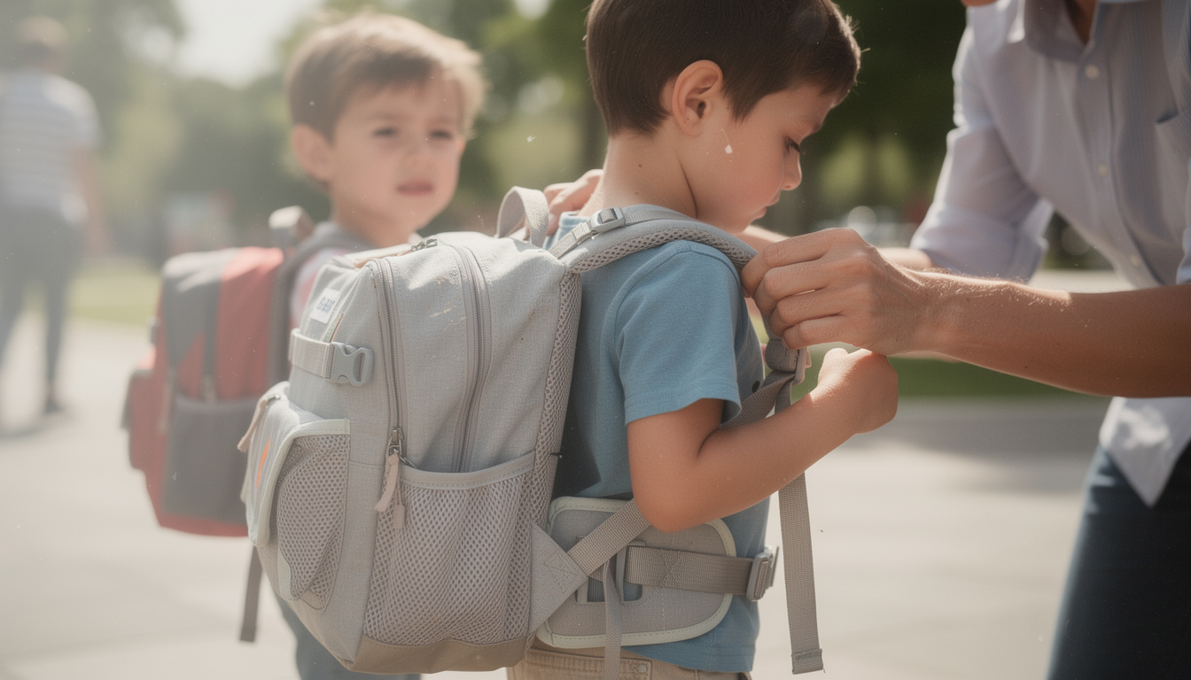 découvrez nos sacs harnais pour enfants alliant sécurité et confort, idéals pour des balades en toute tranquillité.