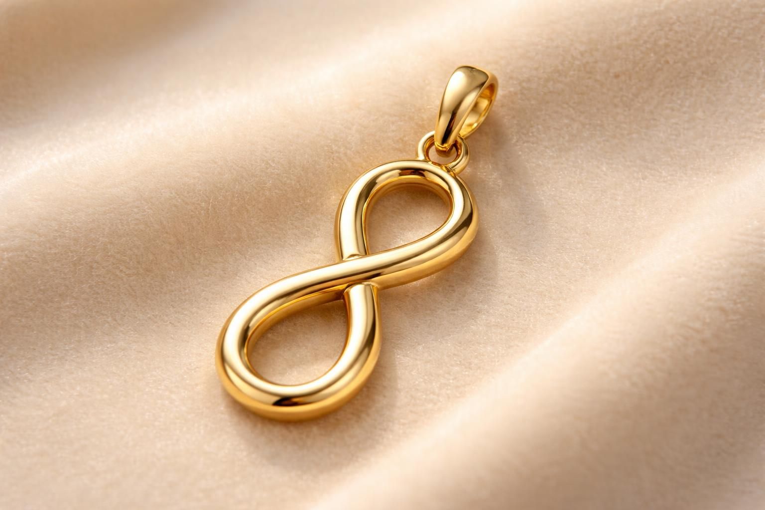 découvrez notre pendentif symbole infini en or, un bijou raffiné qui incarne l'élégance et l'intemporalité. parfait pour sublimer votre style avec une touche de sophistication.