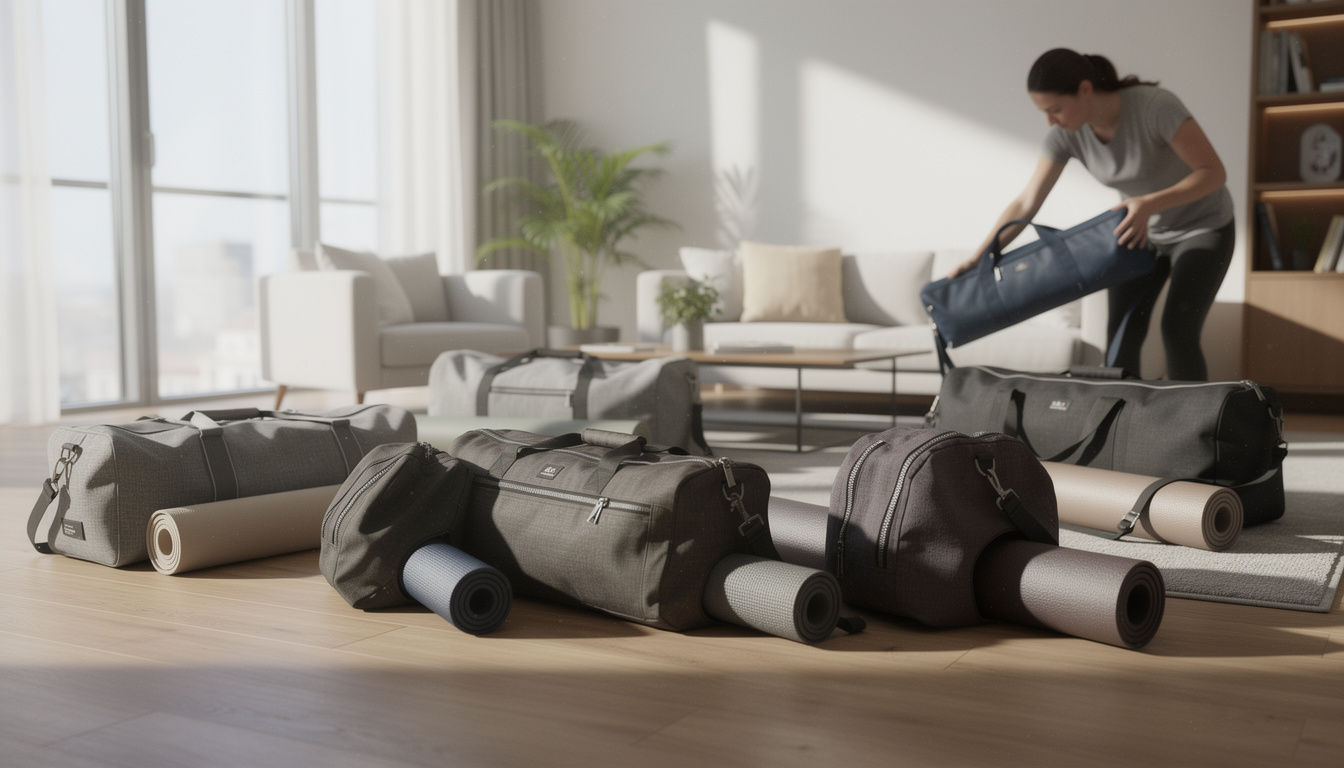 découvrez le top 10 des sacs pour tapis de yoga alliant style et fonctionnalité, parfaits pour transporter votre équipement avec élégance et confort.