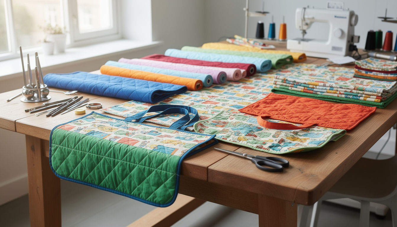 découvrez nos conseils pour choisir les tissus adaptés à votre sac cabas sur mesure lors de notre atelier couture, alliant style et durabilité.