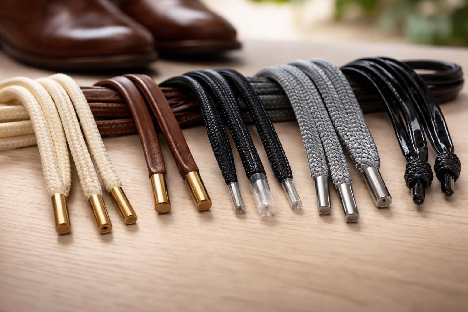 découvrez tout sur le lacet de chaussure : les différentes matières utilisées et les finitions pour un style parfait et durable.