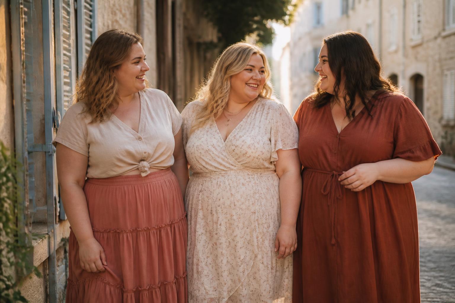 découvrez les dernières tendances en ensembles grande taille pour femmes voluptueuses, alliant style, confort et élégance pour sublimer toutes les silhouettes.