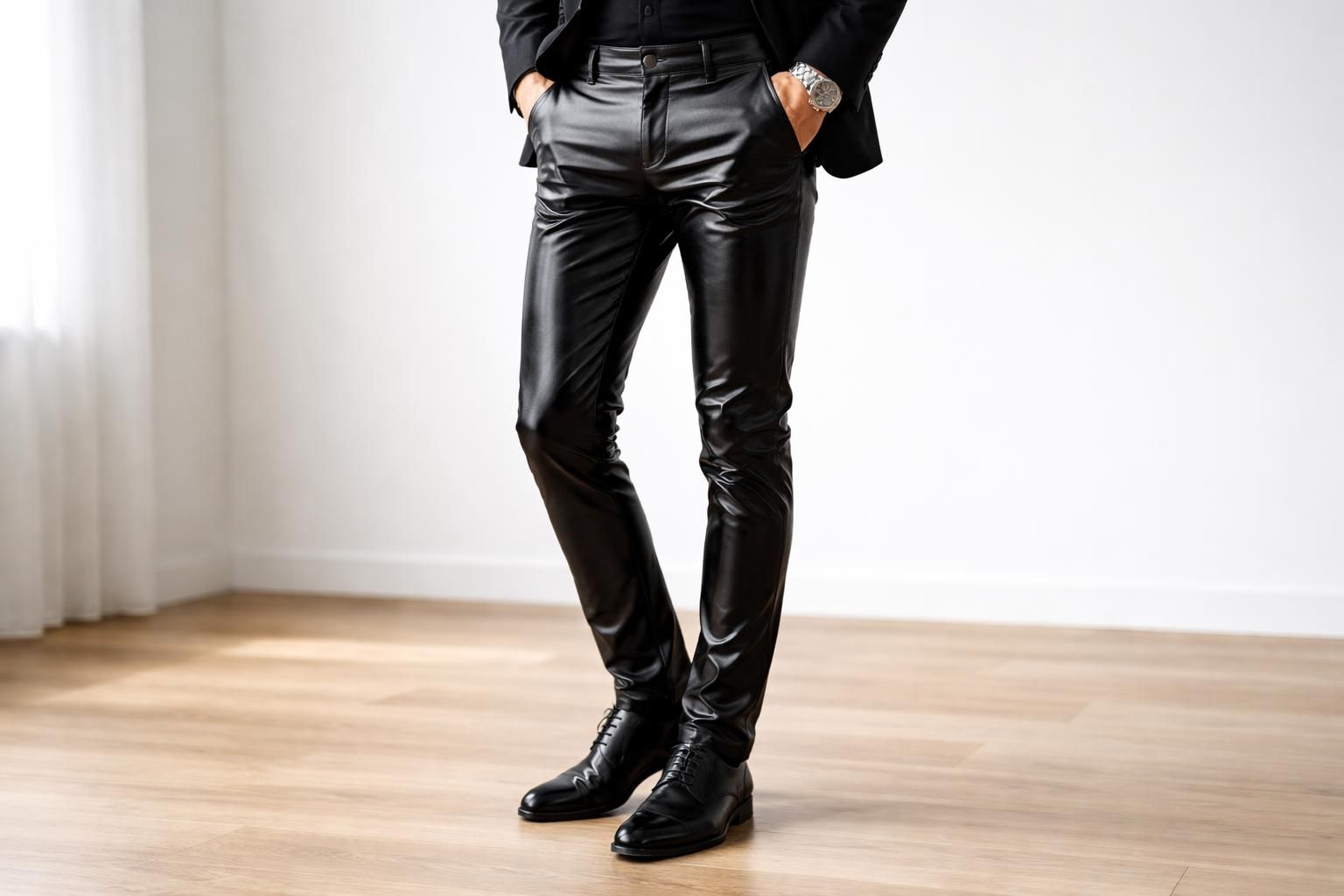 découvrez comment associer parfaitement vos chaussures avec un pantalon enduit pour un look élégant et sans faute de goût.
