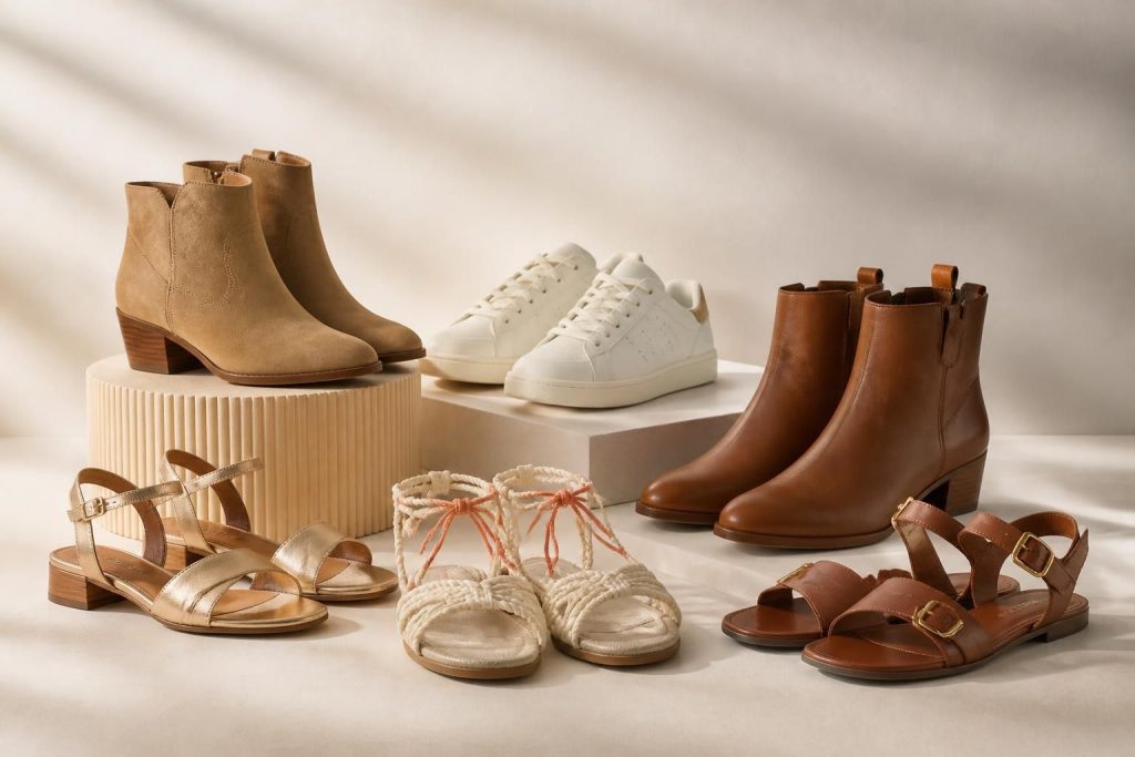 découvrez la nouvelle collection de chaussures eram alliant style et confort à prix doux. suivez les tendances de la saison pour renouveler votre garde-robe avec élégance.