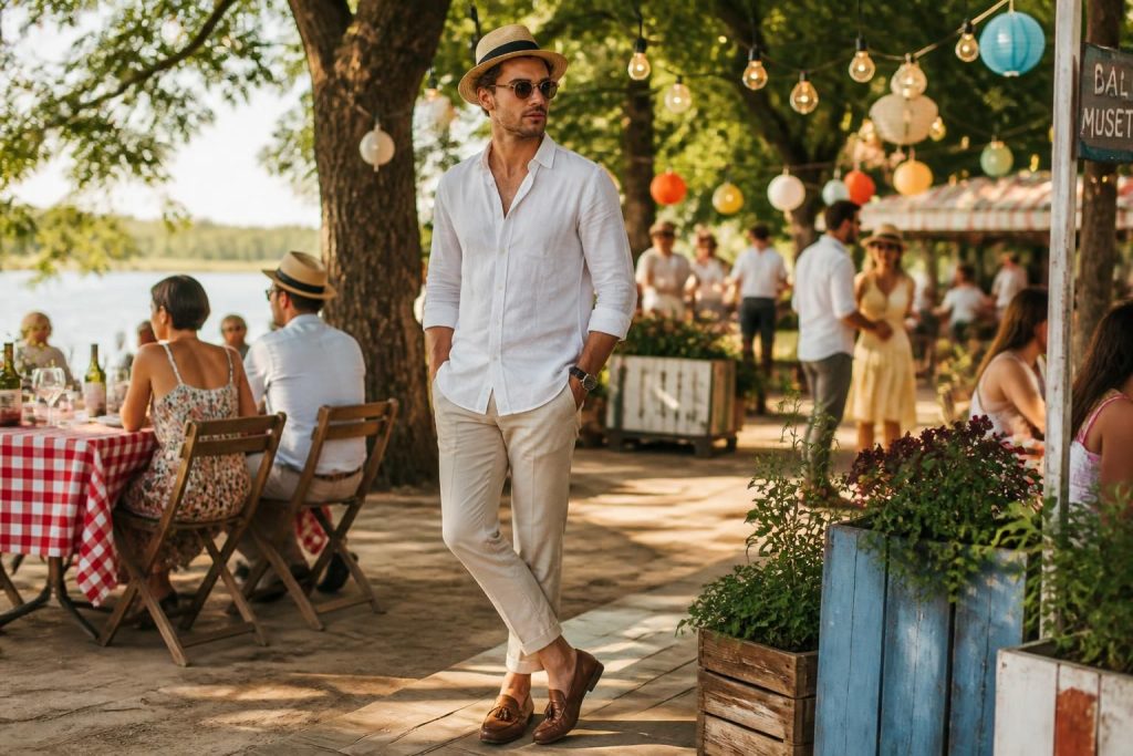 découvrez comment choisir la guinguette vêtement idéale pour homme afin de rester élégant et tendance tout l'été. conseils mode pour un look chic et décontracté.