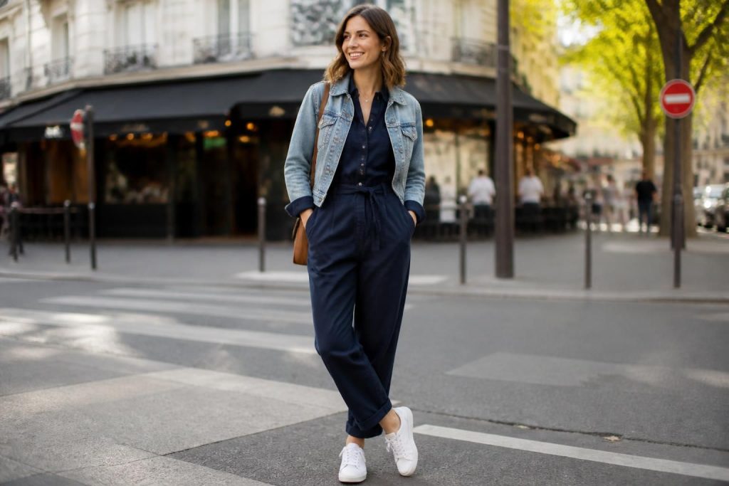 découvrez comment choisir la veste idéale pour accompagner une combinaison bleu marine afin d'adopter un style décontracté et tendance, alliant confort et élégance au quotidien.
